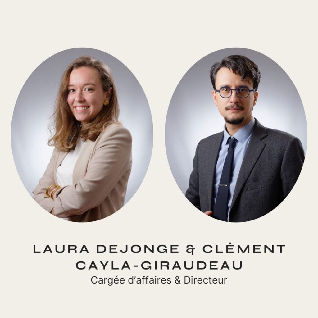 Laura DEJONGE et Clément CAYLA-GIRAUDEAU