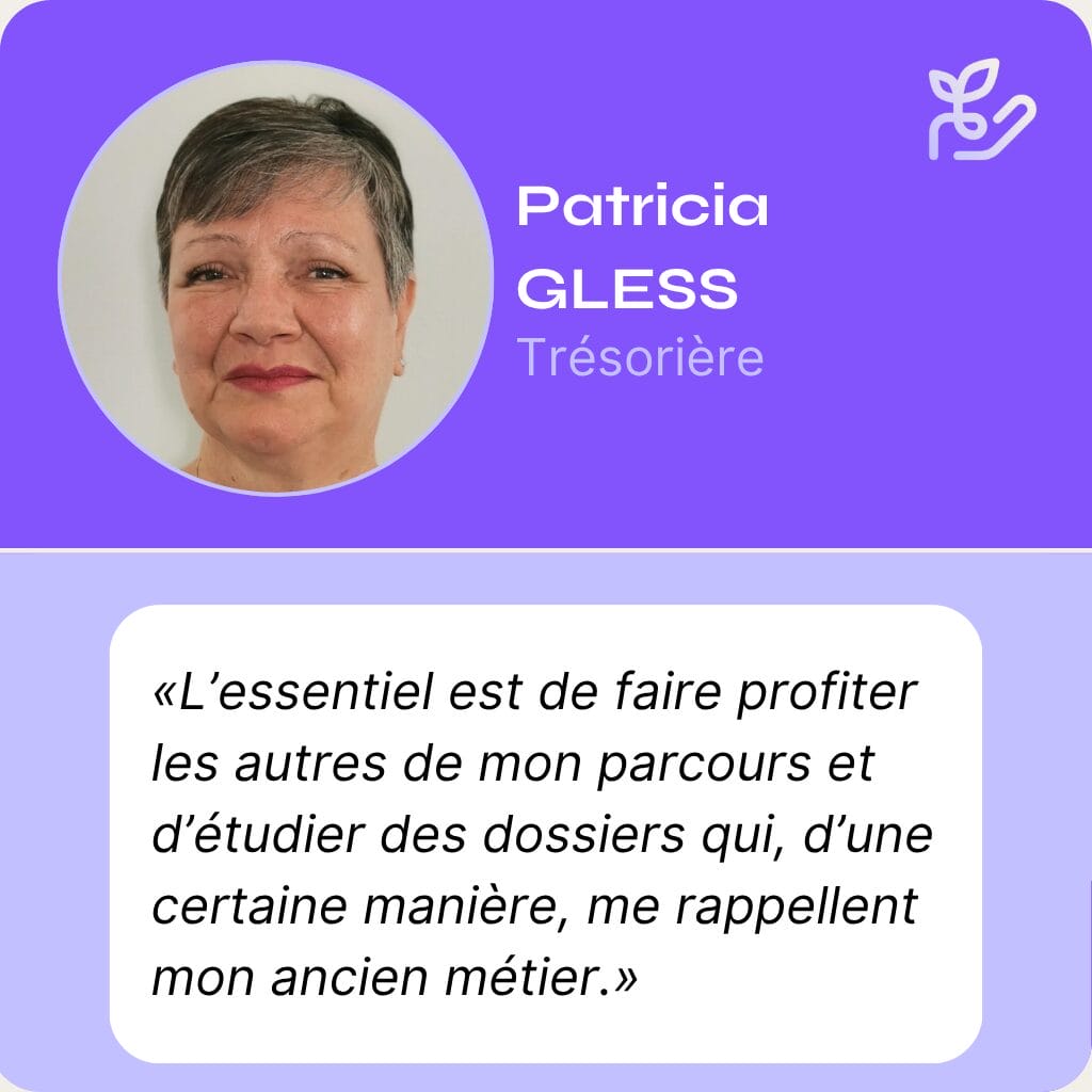 Patricia gless tresorière